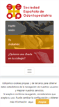 Mobile Screenshot of odontologiapediatrica.com